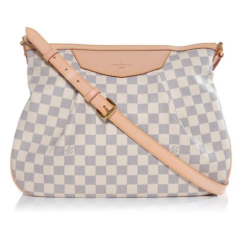 LOUIS VUITTON Damier Azur Siracusa MM 